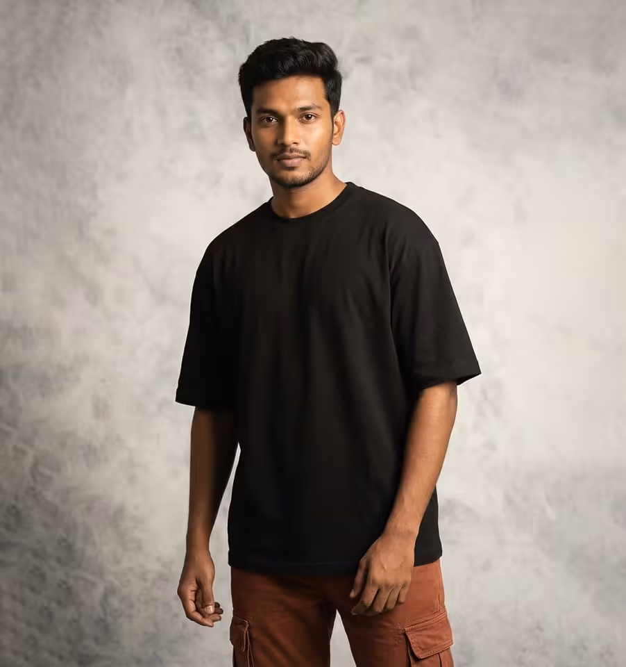 Plain T-Shirts — Oversized