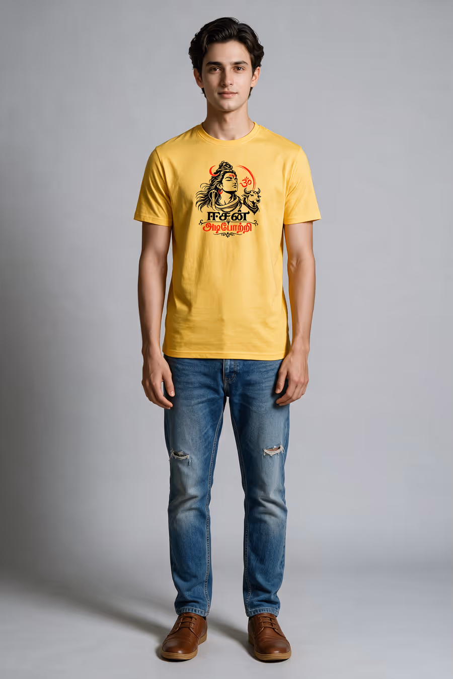 Eesan Adi Potri T-Shirt For Men - Half Sleeve