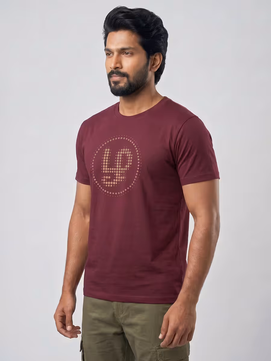 Zha Identity T-Shirt For Men - Half Sleeve