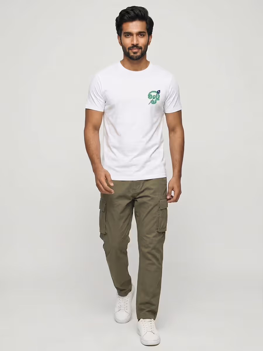 Om Murugan Pocket Print T-Shirt For Men - Half Sleeve