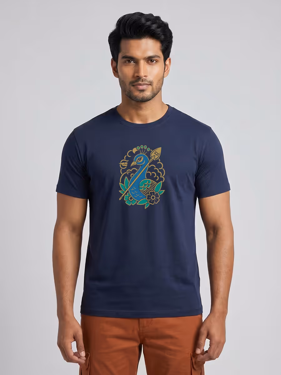 Mayilvahanam T-Shirt For Men - Half Sleeve