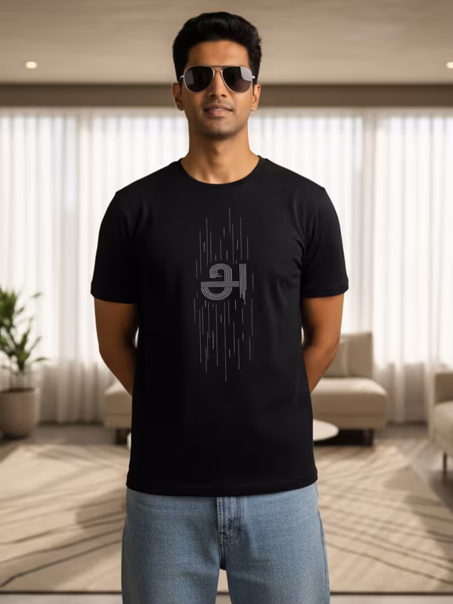 Agaram T-Shirt For Men - Half Sleeve