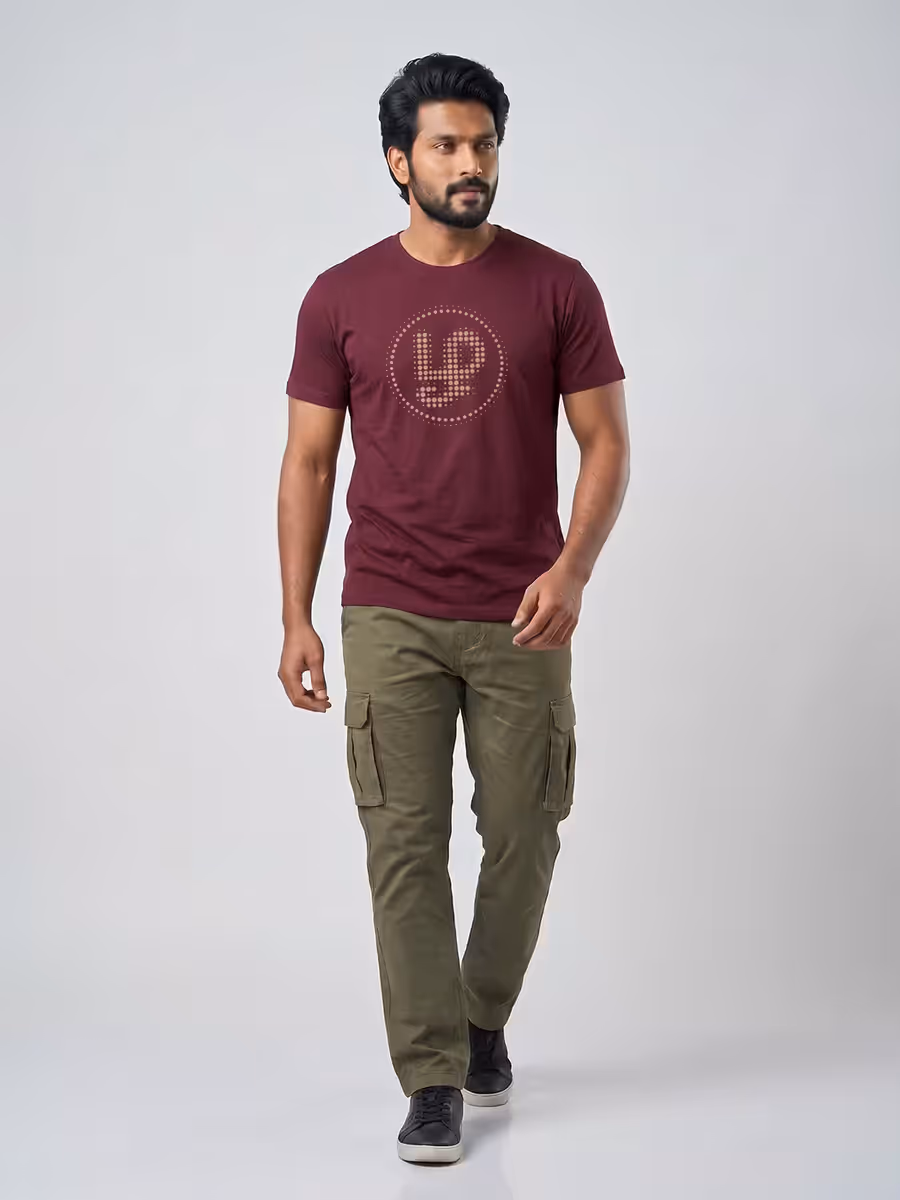Zha Identity T-Shirt For Men - Half Sleeve