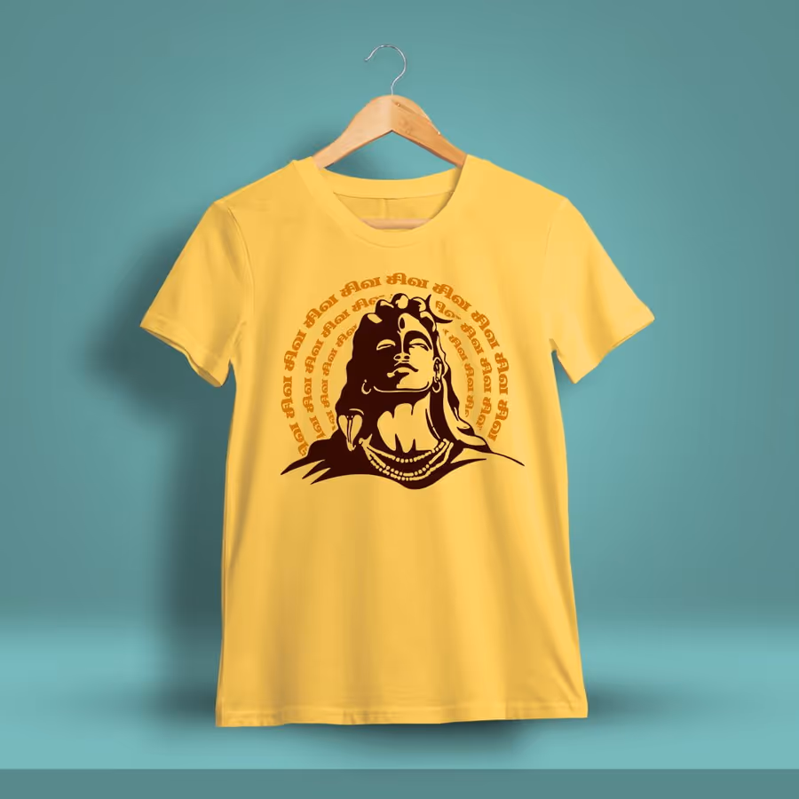 Adiyogi Siva Siva Sivan T-Shirt For Men - Half Sleeve