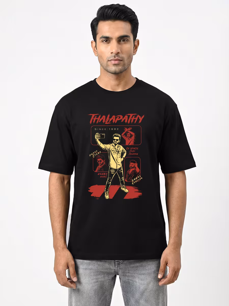 Thalapathy Vijay Oversized T-Shirt